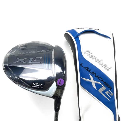 Cleveland Launcher XL2 Driver 12* Aldila Ascent Blue 40L 40g Ladies RH HC NEW