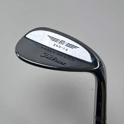 Titleist Vokey Chrome 200 Lob Wedge LW 60* 12 Bounce True Temper Dynamic Gold RH