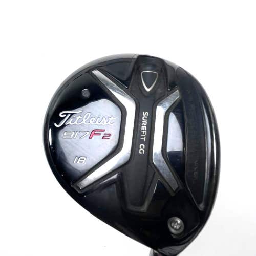 Titleist 917 F2 5 Fairway Wood 18* Diamana Blue S+70x5ct 70g Regular  RH