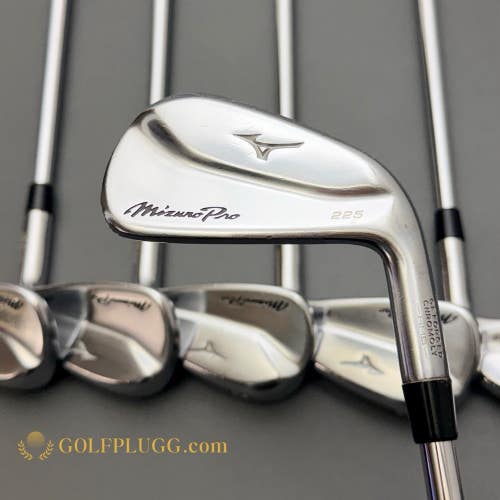 -1/2 Mizuno Pro 225 Iron Set 5-GW / Project X LZ Steel, Stiff (207)