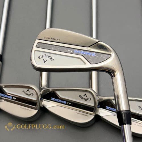 Callaway Paradym Ai Smoke Iron Set 5-AW / Elevate Steel, Stiff (178)
