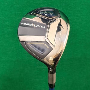 Callaway Paradym 24 Fairway Wood 9 EvenFlow Riptide CB 60G 5.0 50g Seniors w/HC
