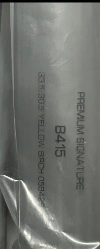 1 bats (B45) (-3) 30.5 oz 33.5" New Model B415 Premium Signature Yellow Birch.