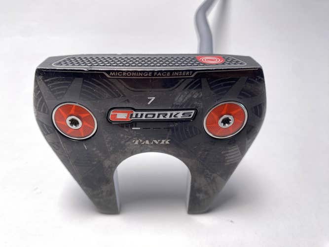 Odyssey O-Works Tank 7 Putter 37" Mens RH - NEW LONG GRIP