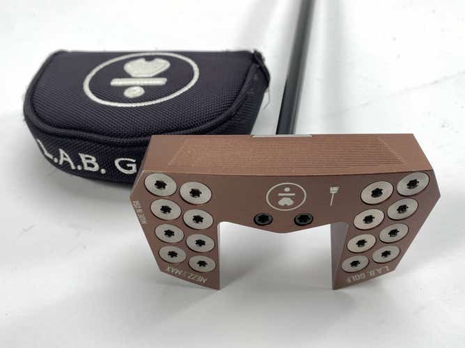 L.A.B. Golf MEZZ.1 Max Broomstick Putter 45" 78* Cappuccino Mens RH W/HC