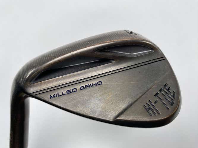 TaylorMade Milled Grind Hi-Toe 3 Copper Lob Wedge LW 58* 13 KBS Hi-Rev 2.0 LH
