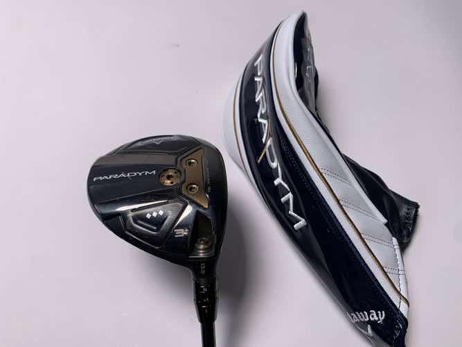 Callaway Paradym Triple Diamond 3+ Fairway Wood 13.5* Tour AD VR510F Stiff RH