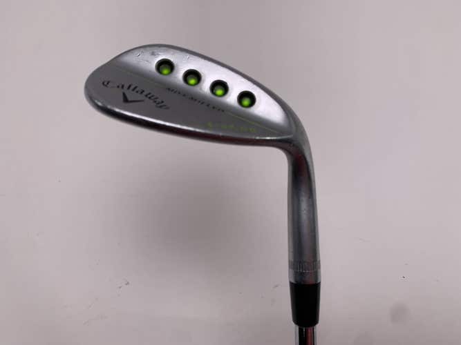 Callaway MD3 Milled Chrome S-Grind Lob Wedge LW 58* 9 Bounce DG Wedge Mens RH