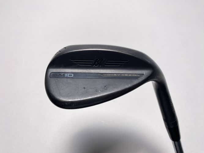 Titleist Vokey SM10 Jet Black Wedge 60*12 Bounce D-Grind WedgeWorks Steel Men RH