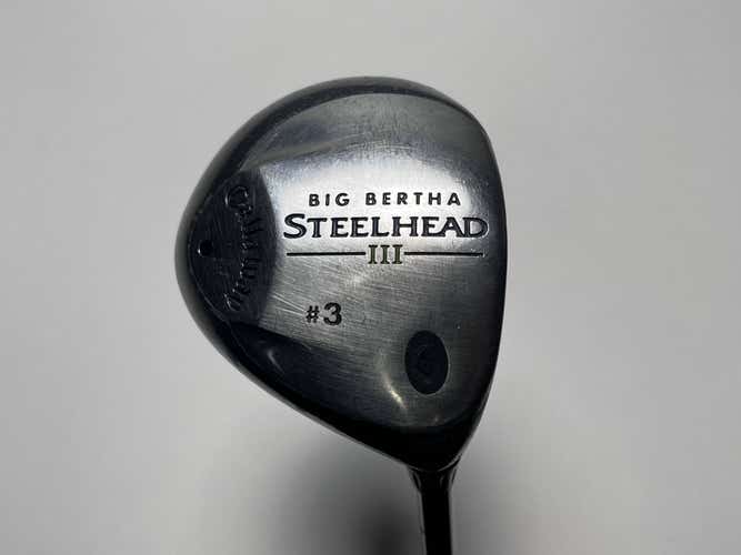 Callaway Steelhead III 3 Fairway Wood 15* System III Ladies Graphite Womens RH
