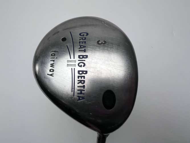 Callaway Great Big Bertha II 3 Fairway Wood 15* System 60g Regular Graphite RH