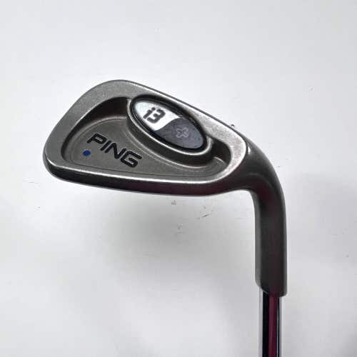 Ping i3 + Pitching Wedge PW Blue Dot 1* Up Stiff Steel Mens RH