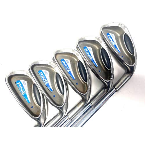 Ping G2 Iron Set 6-PW Blue Dot 1* Up Stiff Steel Mens RH