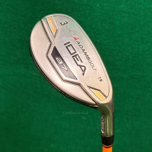 Adams Idea a7 19 Hybrid 3 Iron ProForce AxivCore Black 85 Graphite Stiff *Read*