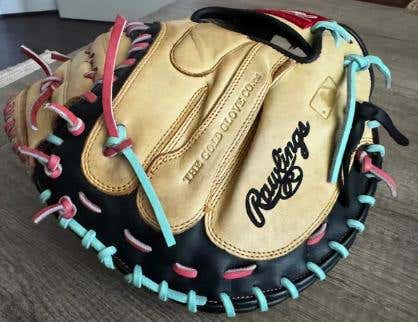 Catcher's RH Rawlings Gold Glove Elite Baseball Glove 33" (Used)