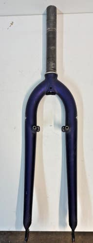 Vintage 1990s Trek Purple CrMo 26" QR Mountain Bike Fork 190mm 1-1/8" Steerer