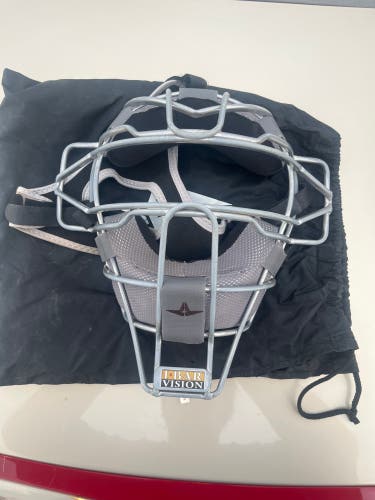 Gray Adult All Star Catcher's Mask (Used)