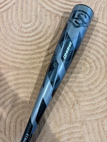 2022 Louisville Slugger Omaha Alloy Bat USABat Certified (-10) Alloy 19 oz 29" (Used)