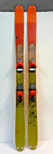 K2 Poacher 177cm 124-96-118 Partial Twin Rocker Skis Salomon STH 12 Bindings