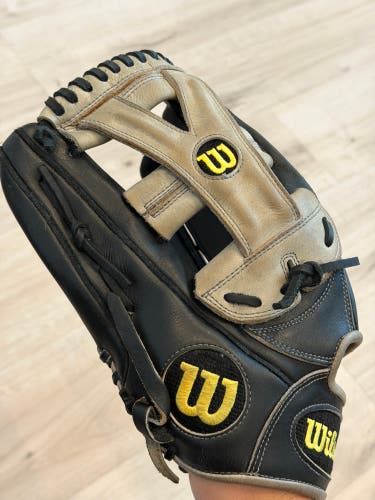 Wilson A2000 YP66 LH Throw Outfield Baseball Glove 12.75" (Used)