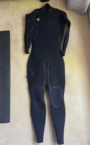 Women's Fullsuit 5/6 4/3mm Body Glove Gold Cell Wetsuit (Used)