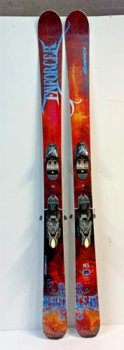 Nordica Enforcer 169cm 135-98-125 r=17m Freeride Skis Marker Free 12.0 Bindings
