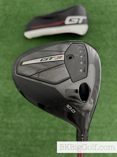 Titleist GT3 10.0 Driver w Headcover / Regular