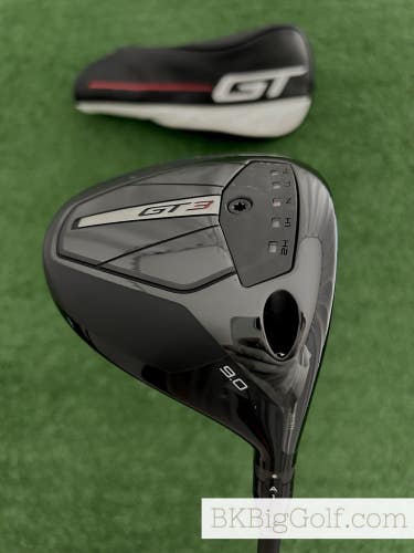 Titleist GT3 9.0 Driver w Headcover / Stiff