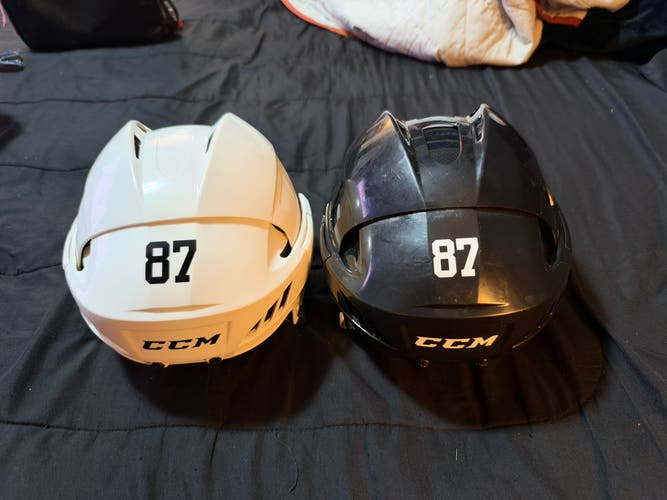 Medium CCM FitLite fl80 and fl60 Helmets pair  (Used)