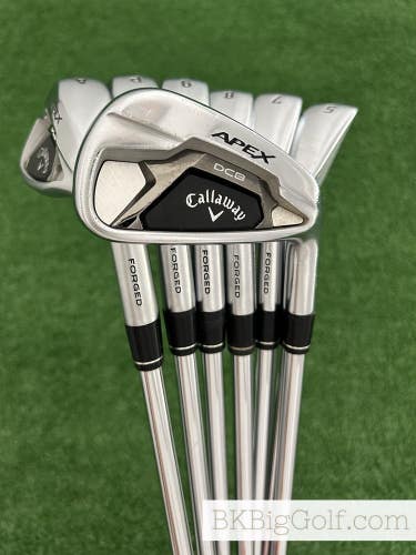 Callaway Apex 21 DCB Forged Iron Set 5-A / True Temper Elevate 85 Regular