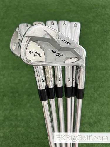 Callaway Apex Pro 19 Forged Iron Set 5-P / NS Pro 95 Stiff