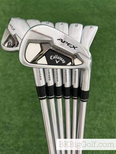 Callaway Apex 21 Forged Iron Set 4-P / True Temper Elevate 95 Stiff