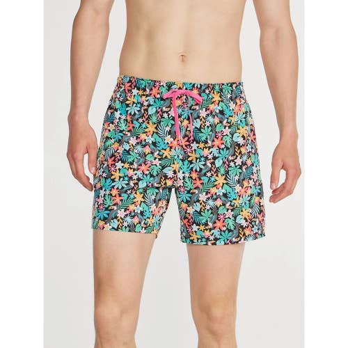 Chubbies Swim Trunks Men's 2XL Multi Floral Stretch 5.5" Drawstring Waist MOT314