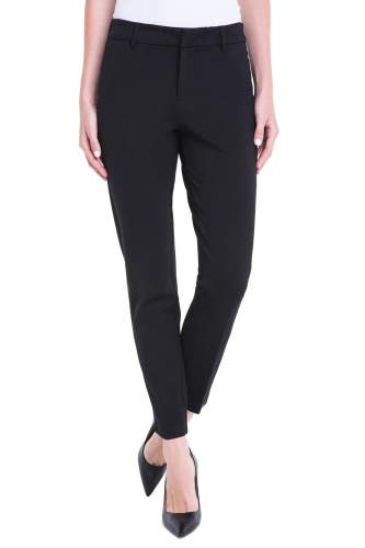 Liverpool Los Angeles Kelsey Pants Women 12X31 Black Knit Stretch Slim Fit CLH31
