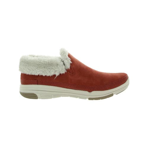 Ryka Adventure Women's 9.5W Adobe Red Faux Fur Round Toe Ankle Boots ZAP3110
