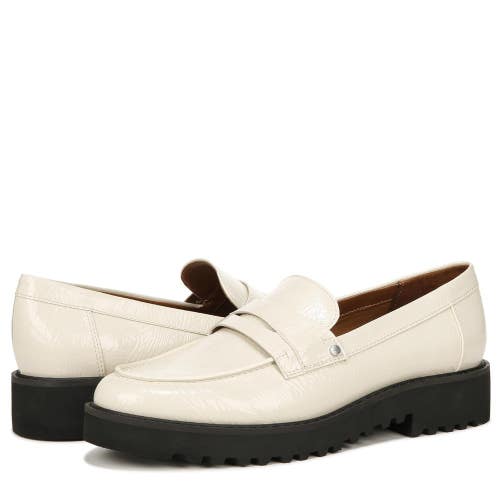 Franco Sarto Cassandra Penny Loafers Women's 10 Puffy White Platform ZAP3208
