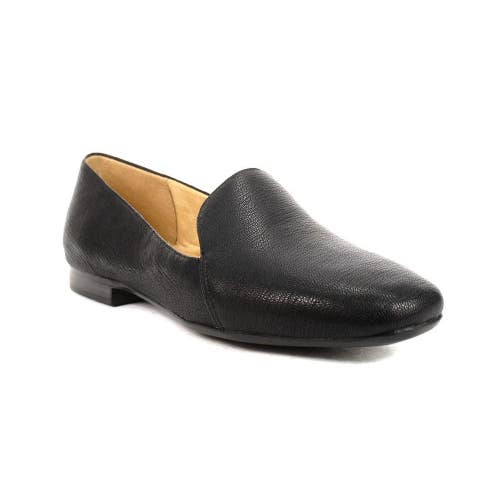 Naturalizer Emiline Loafer Women's US 6M Black Leather Slip On Shoes ZAP3009