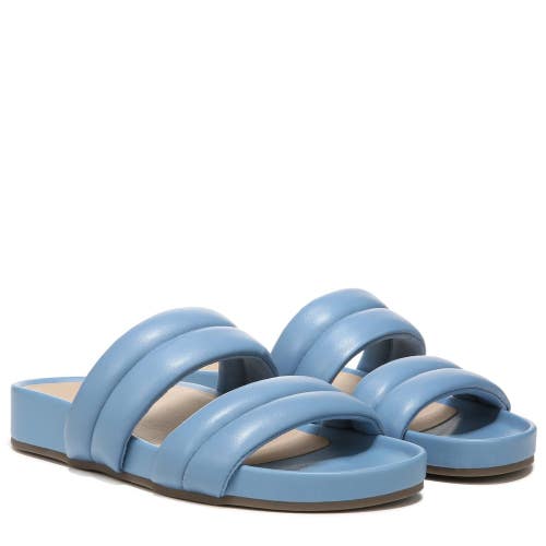 Vionic Mayla Sandals Womens US 6M Blue Shadow Slip On Arch Support Slide ZAP3067
