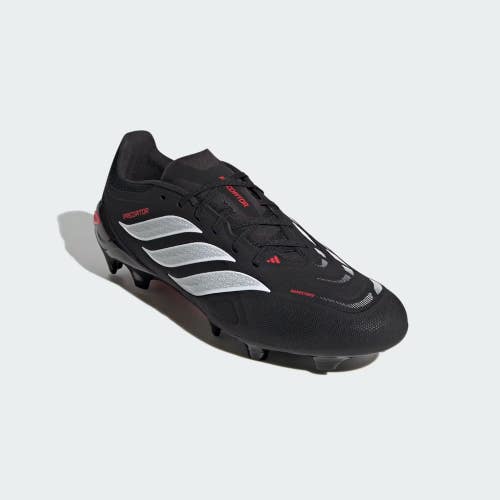 Adidas Predator League JR7881 Mens Black White Firm Ground Football Boots PNE568