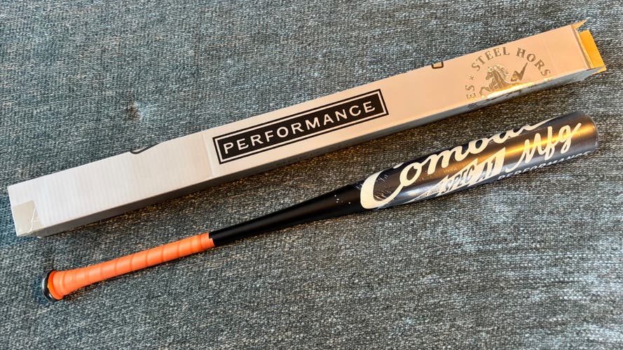 Combat MFG Steel Horses "Iron Sharpens Iron" Spec A-1 BBCOR 33 *New in Wrapper* / Fast shipping