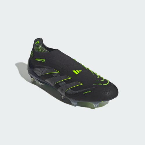 Adidas Predator Elite JI1078 Men Black Carbon Firm Ground Football Cleats PNE566