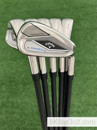 Callaway Paradym Ai Smoke HL Iron Set 5-P / Cypher 60 5.5 Regular Graphite