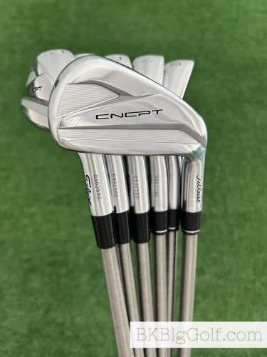 Titleist CNCPT CP-03 Forged Iron Set 5-P / Steelfiber F3 Regular Graphite