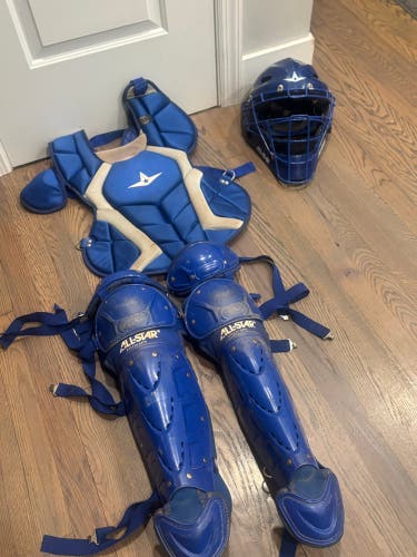 Blue All Star Player's Series Catcher's Set