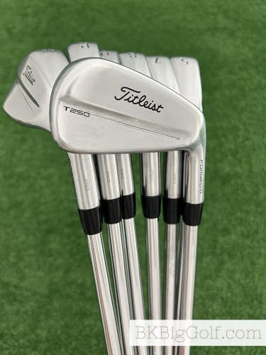 Titleist T250 25 Forged Iron Set 5-48 / KBS Tour 130 X Extra Stiff