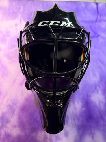 Black Senior CCM GFL Pro Goalie Mask (Used)