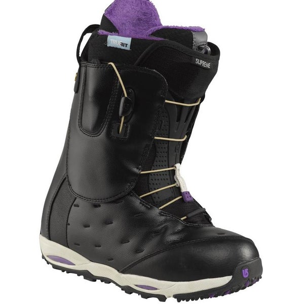 NEW! $489 Burton Supreme Womens Snowboard Boots! US 7 Black