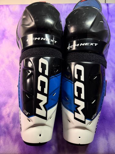 Senior CCM Next Shin Pads 14" (Used)