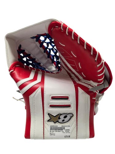 Used Brians OPTIKX3 Inter Goalie Catcher Red 11742-S000551932