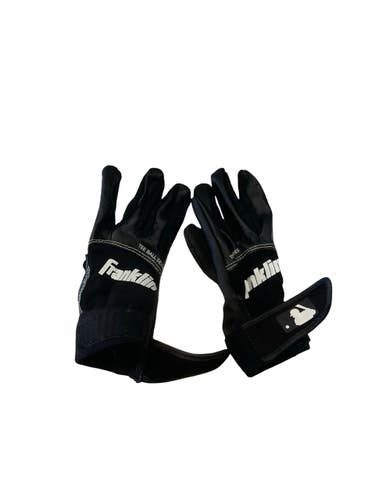 Used Franklin BB/SB Batting Gloves Black XS 11859-S000034700